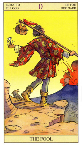 ข้างหลังภาพ The Fool